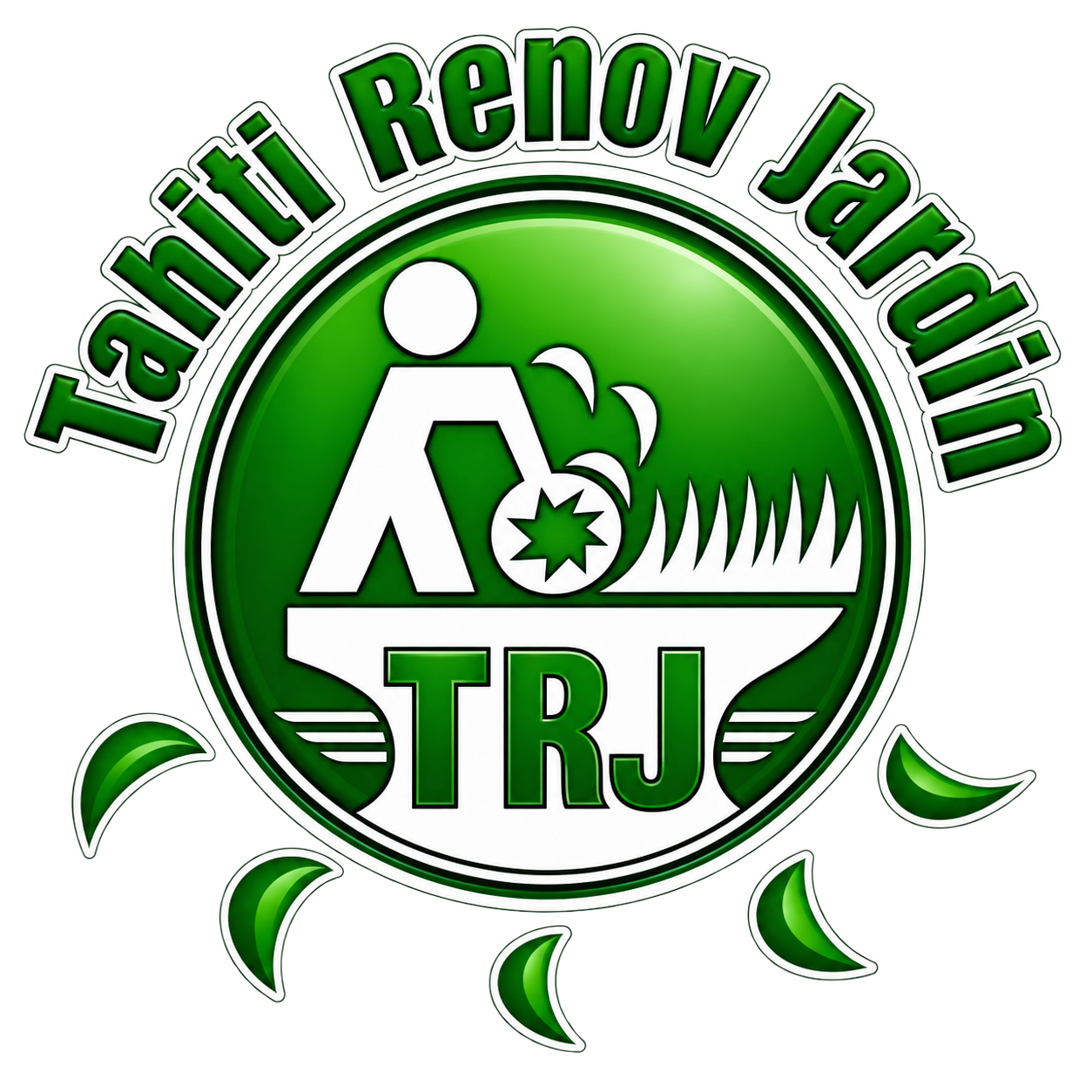 Logo officiel Tahiti Rénov Jardin